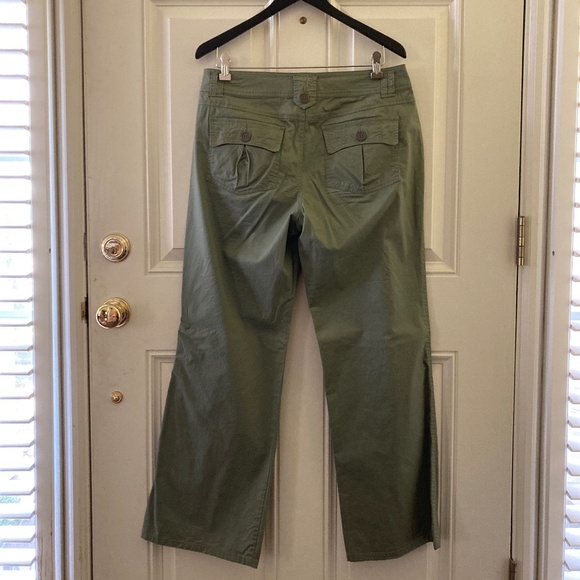 Khakis & Co Quality Apparel Women's Boot Cut Pants/Olive Green/Size 8/NEVER WORN - Picture 2 of 3
